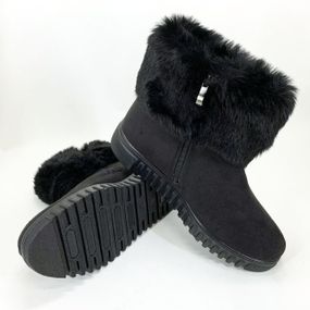 Женские зимние ботинки из войлока, Женские бурки на липучках Калоши Утепленные мехом бурки DF-84