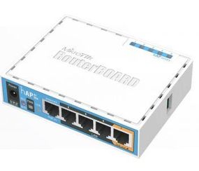 MikroTik hAP (RB951Ui-2nD) Wi-Fi точка доступу 2.4GHz - Маршрутизатор
