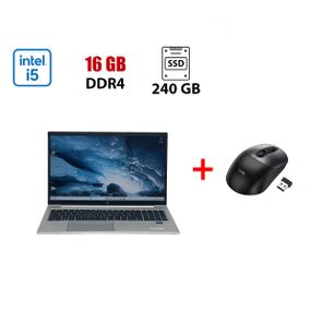 Ультрабук Б-клас HP EliteBook 850 G8 / 15.6" (1920x1080) IPS / Intel Core i5-1135G7 (4 (8) ядра по 4.2 GHz) / 16 GB DDR4 / 240 GB SSD / Intel Iris Xe Graphics / WebCam б/в + Подарунок Бездротова миша HOCO GM28