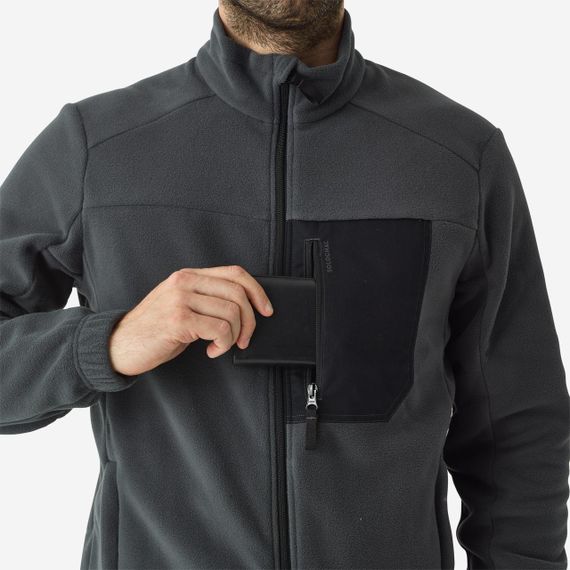 Флісова кофта 500 для полювання сіра - XXXXL | Зображення 5