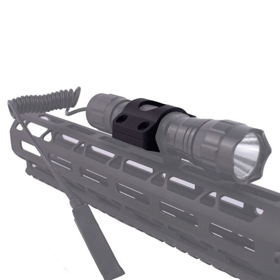 Кронштейн для кріплення ліхтаря з інтерфейсом M-LOK колір чорний | Зображення 1
