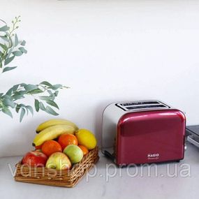 Тостер для офиса и кафе Magio MG-286, Тостер для тонких ломтиков хлеба компактный ZE-63