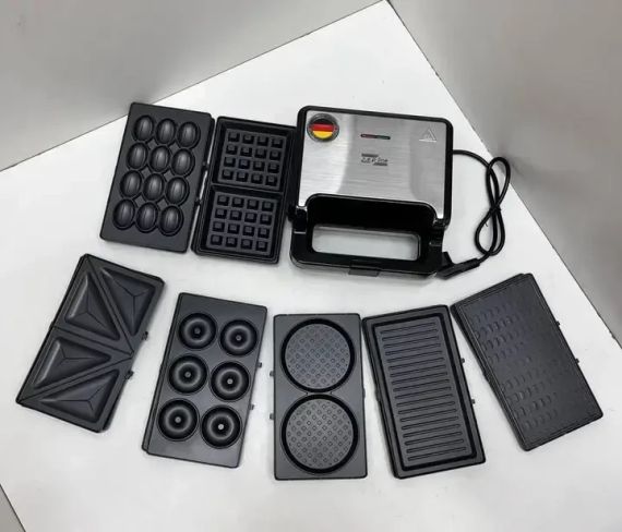 Вафельница 7в1 2200 Вт Zepline ZP Мультимейкер со съемными пластинами