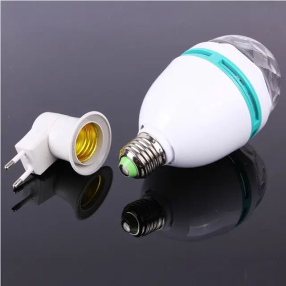 СВІТОДІОДНА ДИСКО-ЛАМПА з патроном LED MINI PARTY | Зображення 3