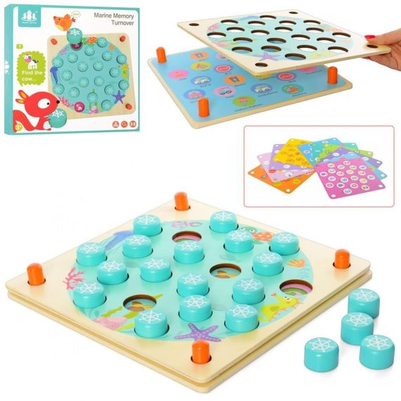 Детская развивающая деревянная игрушка MD 2785 карточки 10 шт | Зображення 4