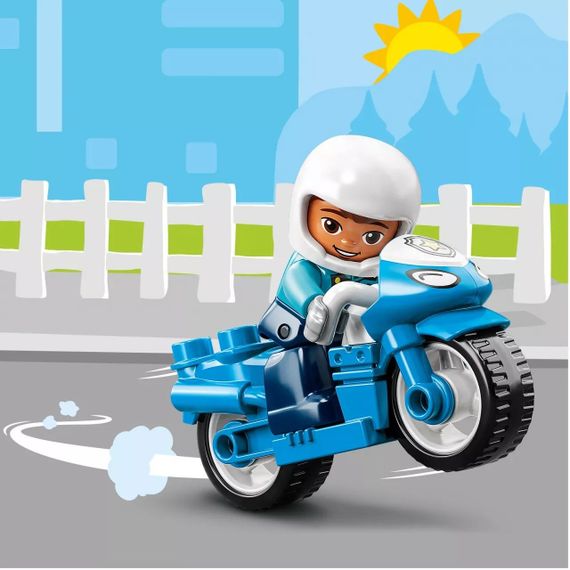 Конструктор LEGO DUPLO Town Поліцейський мотоцикл 10967 (10967) | Зображення 8