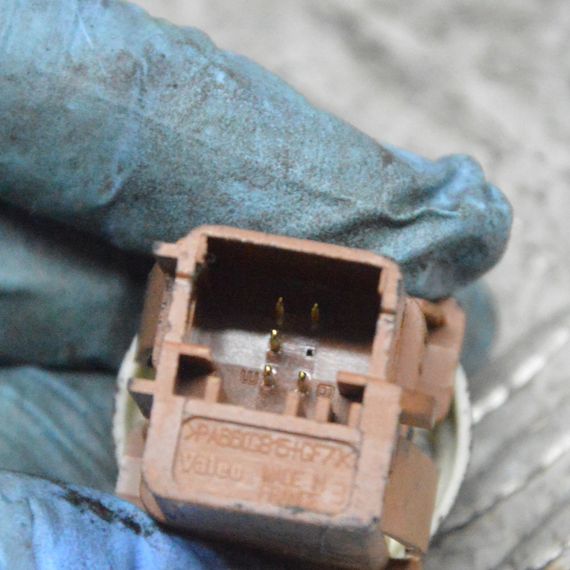 Кнопка включення кондиціонера Peugeot Partner M59 2003-2008 Кнопка кондиціонера Пежо Партнер 9648088877 | Зображення 1