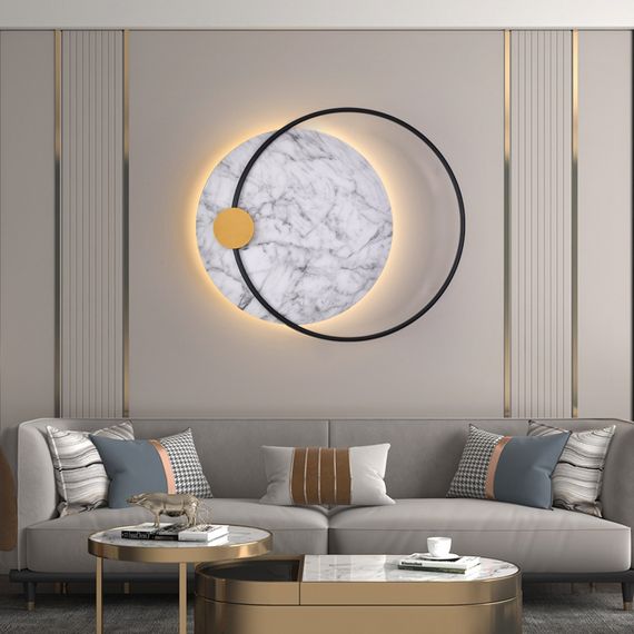 Бра LED 26621 Чорний 5х80х80 см.