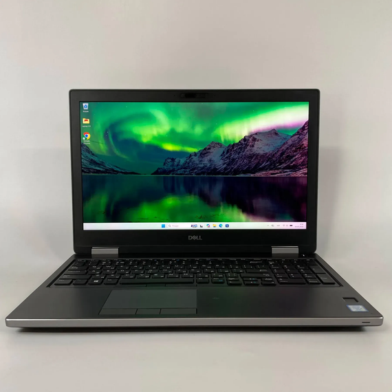 Мобильная рабочая станция Dell Precision 7540 / 15.6" (3840x2160) IPS / Intel Core i7-9850H (6 (12) ядер по 2.6 - 4.6 GHz) / 16 GB DDR4 / 512 GB SSD / nVidia Quadro T1000, 4 GB GDDR5, 128-bit / WebCam / TouchID б/у + Подарок Беспроводная мышь / USB | Зображення 1