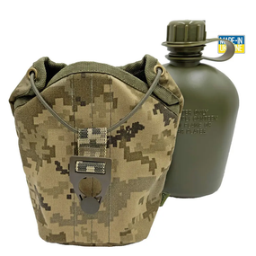 Подсумок - чехол для фляги 1л IRR Cordura 500D Пиксель ММ-14