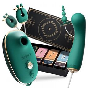 Набір секс-іграшок Qingnan Quartet, 4 предмети GREEN sexstyle