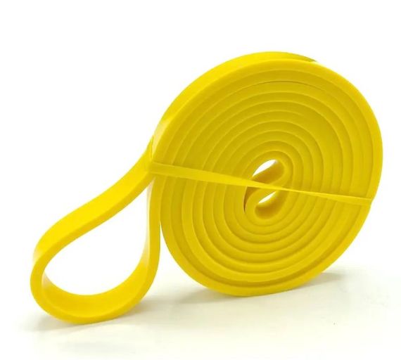 Еспандер-петля (гумка для фітнесу і кроссфіту) PowerPlay 4115 Power Band Light Жовта (5-14kg) (PP_4115_Yellow_(5-14 kg)) | Зображення 4