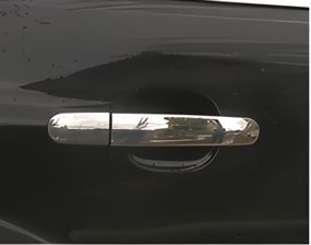 Накладки на ручки (4 шт., нерж.) OmsaLine - Італійська нержавійка для Ford Ranger 2011-2024 рр