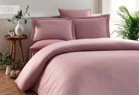 Постельное белье Elita Exclusive Jacquard Bamboo 200 х 220 см Pudra