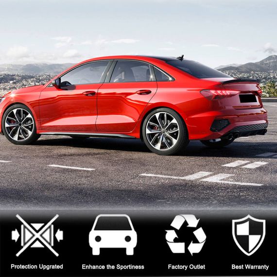 Спойлер V2 (для SD, Карбон) для Ауди A3 2020- гг | Зображення 2