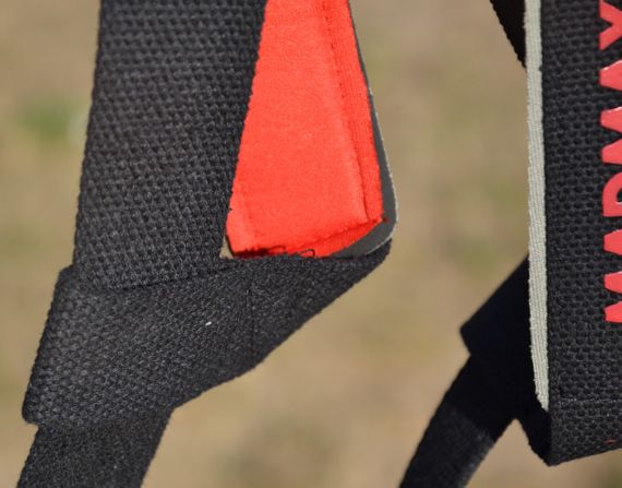 Лямки для тяги MadMax MFA-267 PWR Straps Black/Grey/Red | Зображення 8