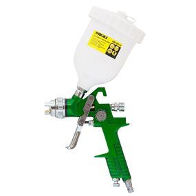 Фарборозпилювач Sigma HVLP 1.7 мм з верхнім баком 600 мл Green (6812111)