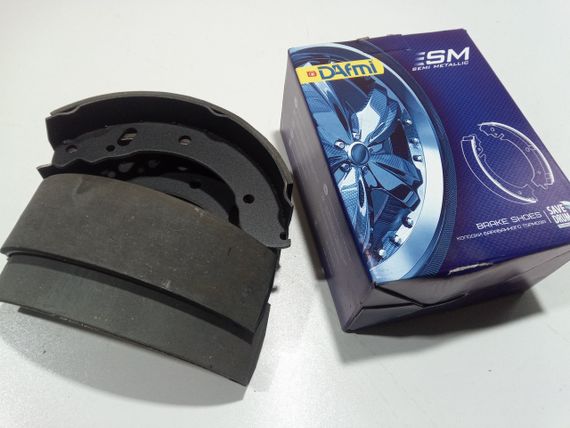 Колодки задні гальмівні Газель Dafmi (ДА443) (3302-3502090) (DA443) | Зображення 1