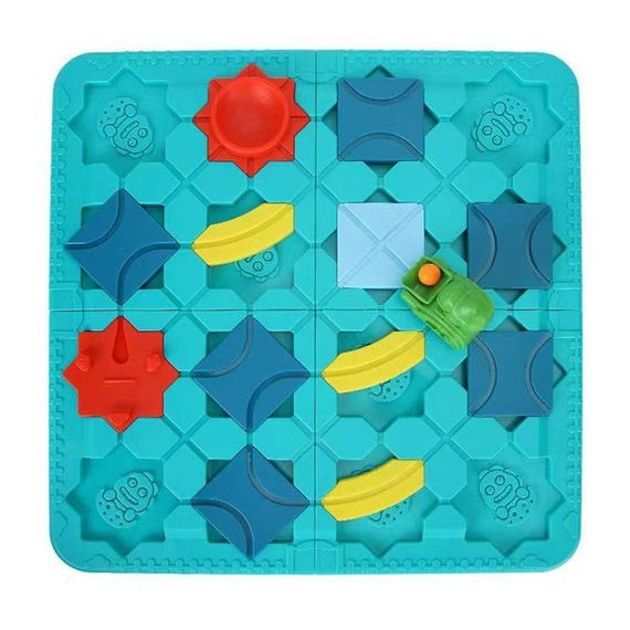 Настольная интерактивная игра Ummi BS779 Logical Road Builder (Mini) Green