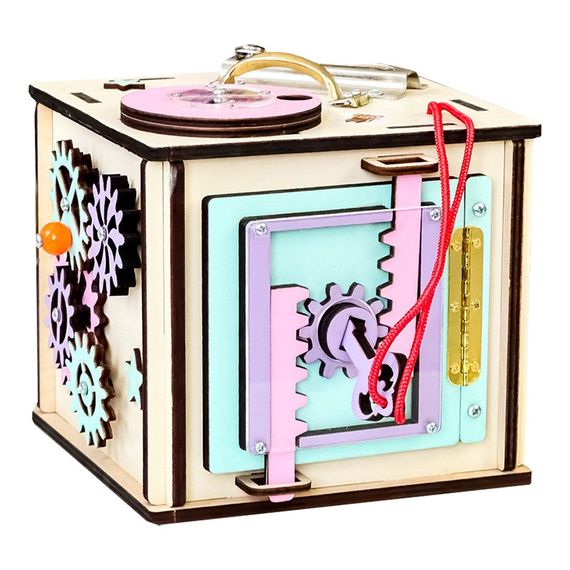 Развивающая игрушка Бизикуб TG1515003, 15 х 15 см | Зображення 1