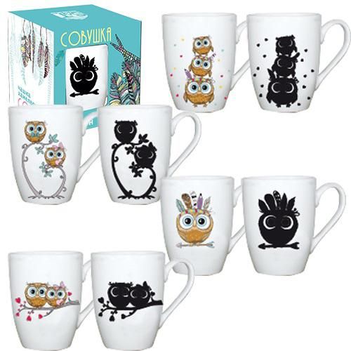 Кружка порцелянова "Owl" 360мл