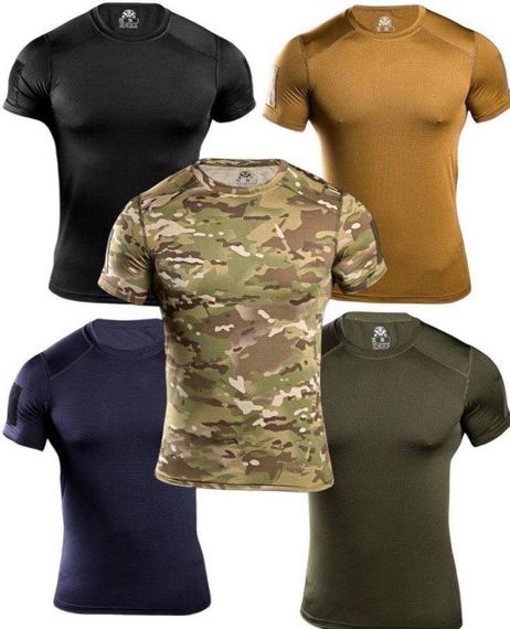 Тактична вологовідвідна футболка samuray Cooltuch oliva | Зображення 1