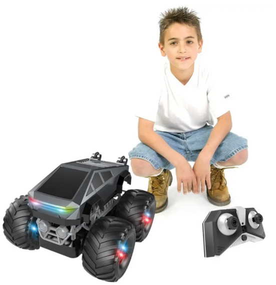 Машинка Джип Stunt Car OFF Road Cybertruck LH-C096 ∙ RC внедорожник Stunt Car Cybertruck с трюками 360° | Зображення 1