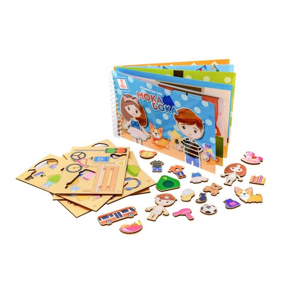 Развивающая игрушка "Мока Бока Домик" Puz-88892, 103 детали | Зображення 5