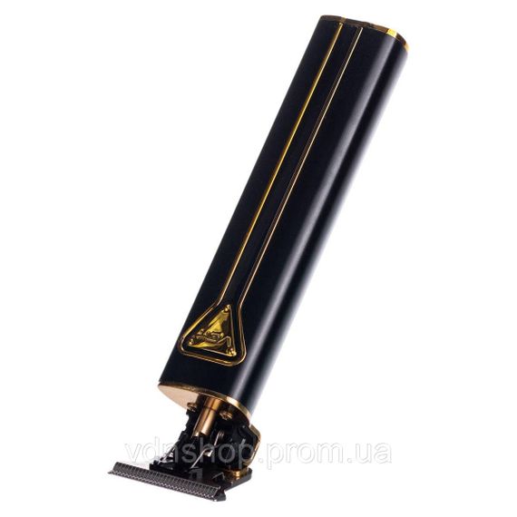 Тример для стрижки волосся акумуляторний 4 насадки Чорний VGR V-009 | Зображення 2