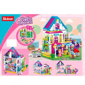 Конструктор Sluban Домик M38-B0974 730 деталей