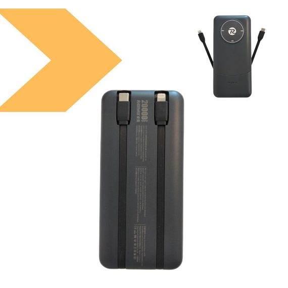 Power Bank з ємністю 10000mAh, швидка зарядка PD20W+QC22.5W, REMAX RPP-37 (47236-RPP-37_497) | Зображення 1