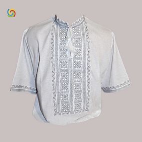 Рубашка Украинская вышиванка  444193711 цвет белый размер XXL/3XL