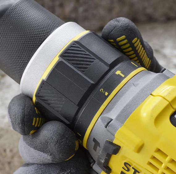 Дриль-шурупокрут ударний акумуляторний Stanley Fatmax з АКБ та ЗП SFMCD721D2K | Зображення 6