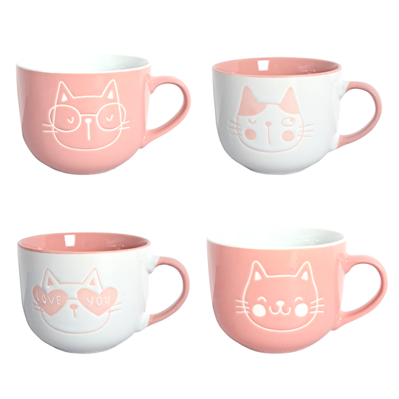 Чашка VT-C-240480 Зефирная кошечка 480 мл Vittora