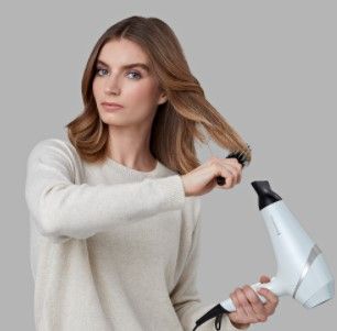 Фен Remington AC8901 HYDRAluxe, 2300 Вт, АС-мотор, 3 темп.\2 скорости, ионизация, 130 км\час, белый (AC8901) | Зображення 3