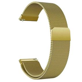 Ремінець Milanese Loop для Smart Watch 20mm Gold