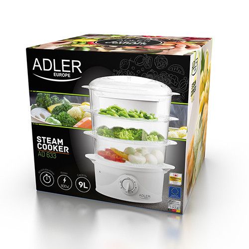 Пароварка Adler AD-633 800 Вт | Зображення 3