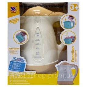 Детская бытовая техника "Чайник" XS-25013(White) световые и звуковые эффекты