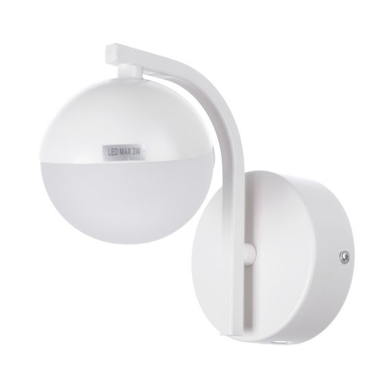 Бра настенное накладное шар LED BL-361W/1*3W WH