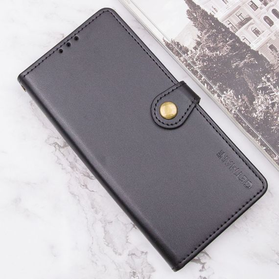 Шкіряний чохол-книжка GETMAN Gallant (PU) для Samsung Galaxy S24 FE Чорний | Зображення 4