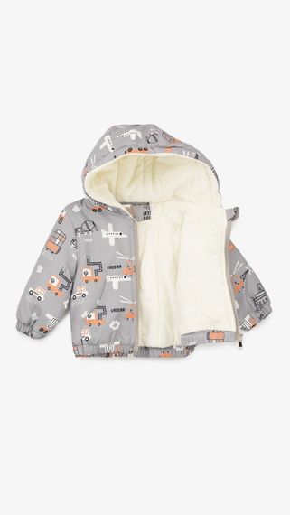 Куртка для хлопчика Karlomico 68 86 см Сірий shop (2000999202216) | Зображення 1