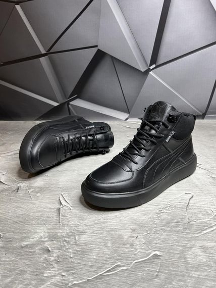 Зимові ботинки Puma чорні | Зображення 4