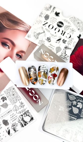 Пластина для стемпінгу Crooz 12 (6 х 6см) | Зображення 3