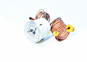 Термоманометр капиллярный D 40мм/120°С/0-4 бар/L-100 мм PAKKENS Турция