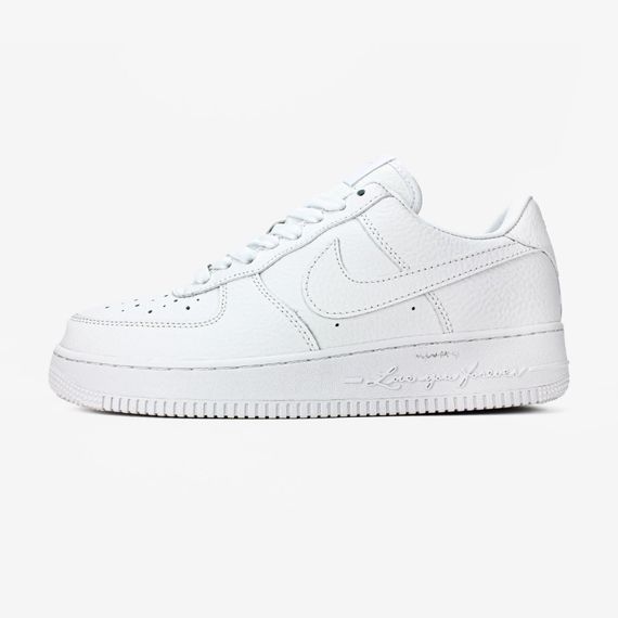 Кросівки демісезонні Nike Air Force матеріал шкіра колір білий | Зображення 1