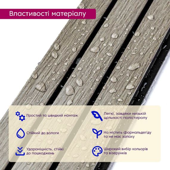 Декоративна PS рейка 2900*120*12мм (D) SW-00001740 | Зображення 3