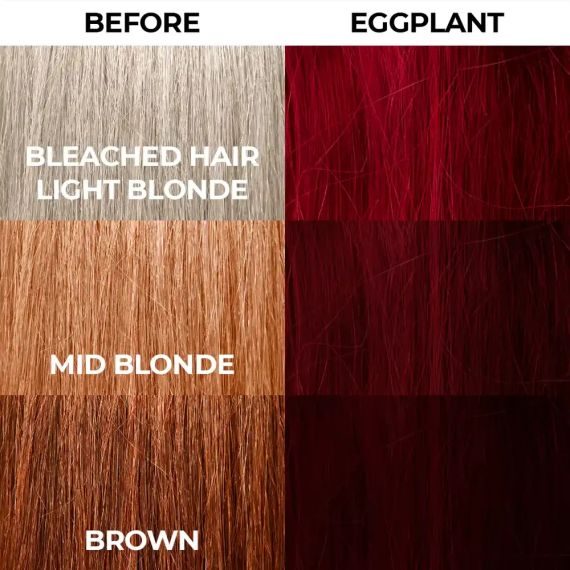 Краска для волос Баклажан Stargazer Semi-permanent hair colour Eggplant 70 мл | Зображення 3