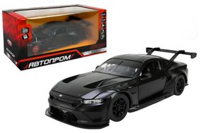 Машина АВТОПРОМ металева 661293 1:24 Ford Mustang GT3 2024, бат,світло,звук,відкр.двері,у короб. 24,5x12см