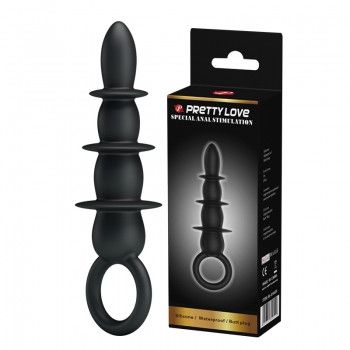 Анальний стимулятор BLACK PRETTY LOVE BI-014539 sexstyle