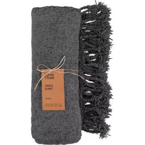 Плед Ardesto Chenille 140х190см, сірий (ART0203CH)